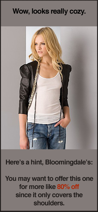 Illia Nappa Leather Cutaway Jacket