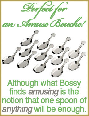 Crate & Barrel’s Appetizer Spoons.