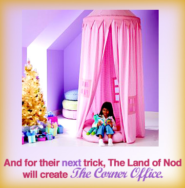 The Land of Nod Canopy Playhouse