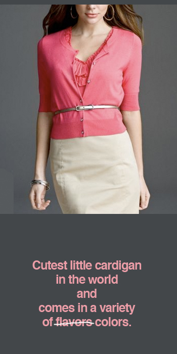 Express Elbow-Length Sleeve Cardigan