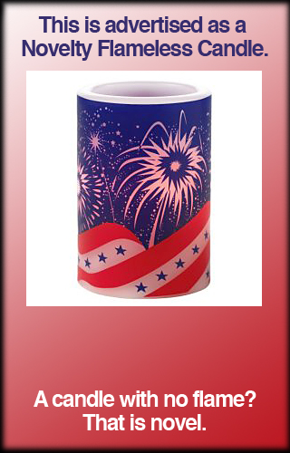Target’s America Flameless Candle