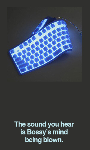 Flexible Illuminated Keyboard