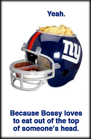 New York Giants Snack Helmet