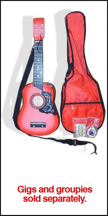 Kid’s Toy Guitar w/Carrying Bag