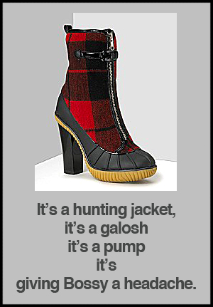 Michael Kors Plaid Ankle Boots