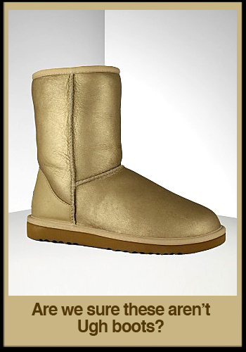 Short Metallic Uggs
