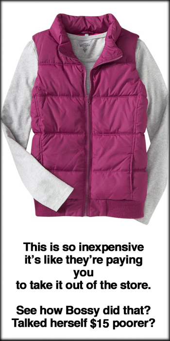 Women’s Quilted Fleece-Lined Vest