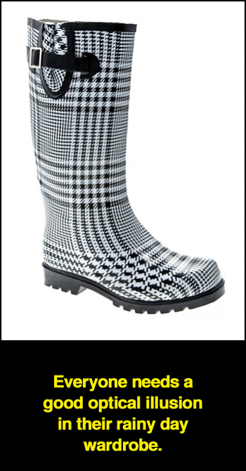 Nomad Puddles Plaid Rain Boot