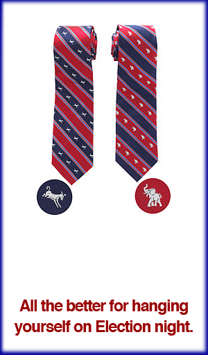 Political Party Neckties
