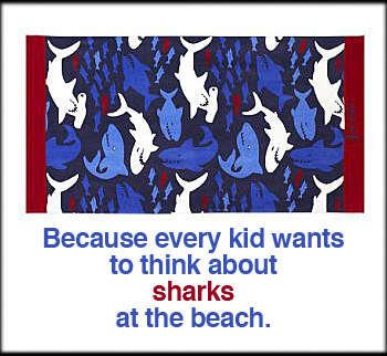 Shark Beach Towel