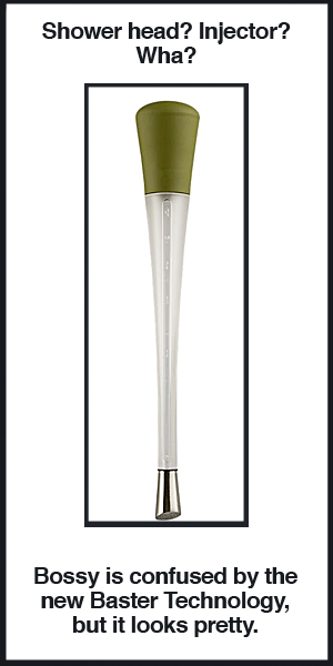 Shower Head Baster With Injector