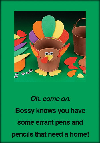 Tinplate Turkey Bucket Craft Kit