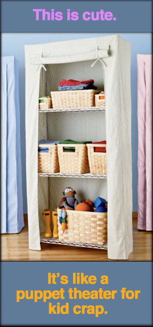 Undercover Shelf Unit Storage