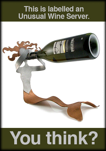 Mermaid Wine Holder