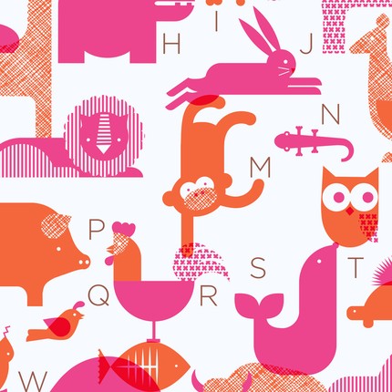 Alphabet Art Week: Animal Poster