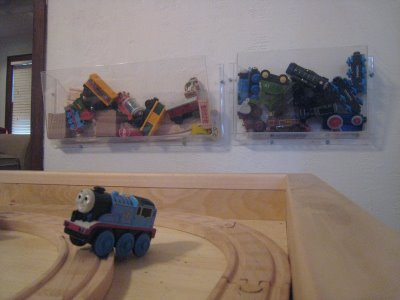 Organize your toys where you can see them