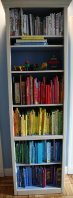 Weekend Project: a Rainbow Library